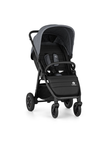 BN-474840,Petite&Mars - Carucior sport Airwalk, Pliabil, Cu suport pentru picioare reglabil in 3 pozitii, Capotina extensibila, 
