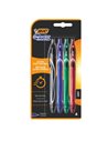 EAN-537569,Roller BIC Gelocity Quick Dry - albastru, negru, rosu, verde Set 4/buc