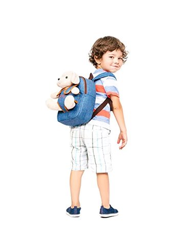 Ghiozdan gradinita BABY ANIMALS, DOG, 23x8x28 cm - S-COOL