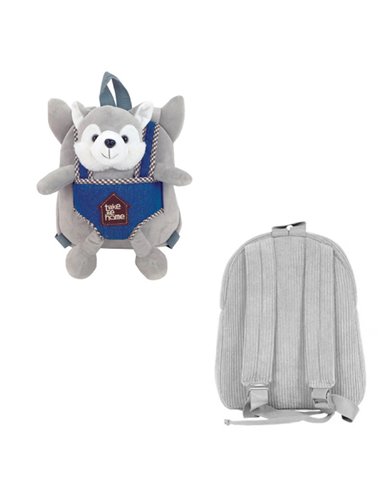 Ghiozdan gradinita BABY ANIMALS, DOG, 23x8x28 cm - S-COOL