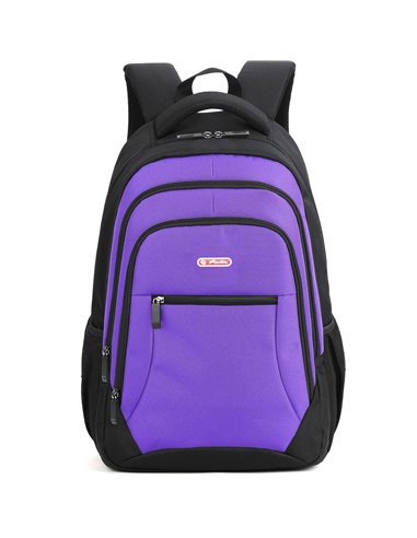9491890,Rucsac sport Herlitz, dimensiune 45 x 33 x 14 cm, mov/negru