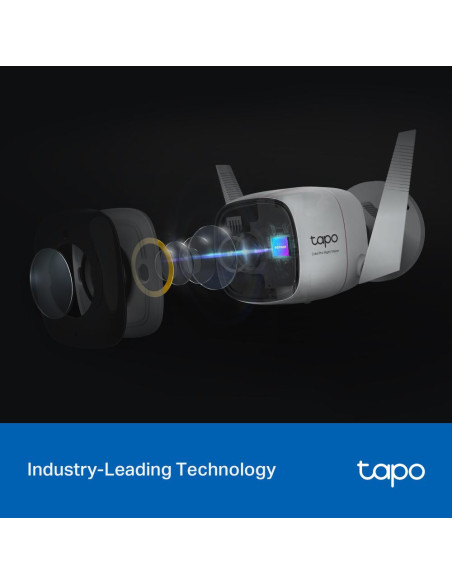 TAPO C325WB,CAMERA IP Exterior TP-LINK, 2K QHD 2560x1440, IP66, dist. IR 30 m, tip lentila fixa 4 mm, 4 Mpx, RJ-45 + wireless, m