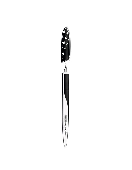 50040377,Stilou my.pen style caligrafie+3 penite, dimensiune 0,9/1,4/1,9, just black - cutie eleganta din plastic