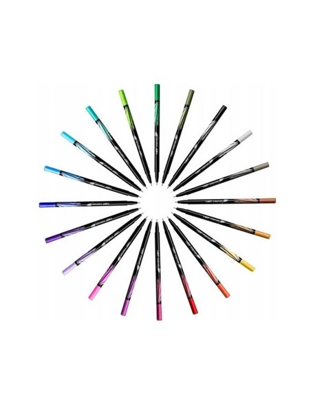 EAN-449268,Fineliner BIC Intensity, 8 buc./set, Multicolor