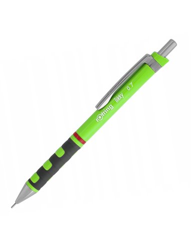 Creion mecanic Rotring Tikky 0.7 mm, Verde neon