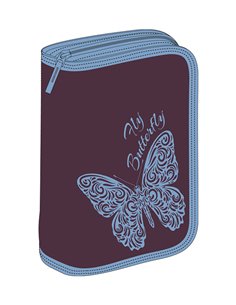 MCPE50Q22,Penar echipat PIGNA 50 piese 1 fermoar 2 extensii, Fly butterfly