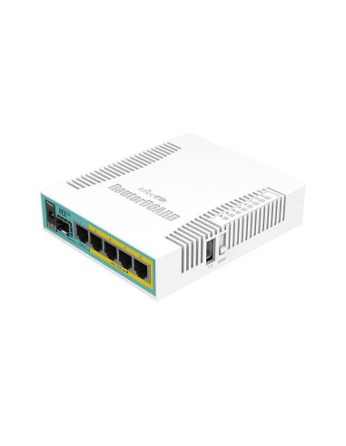 RB960PGS,ROUTER Mikrotik NET ROUTER 10/100/1000M 5PORT/HEX POE RB960PGS, "RB960PGS" (timbru verde 0.8 lei)