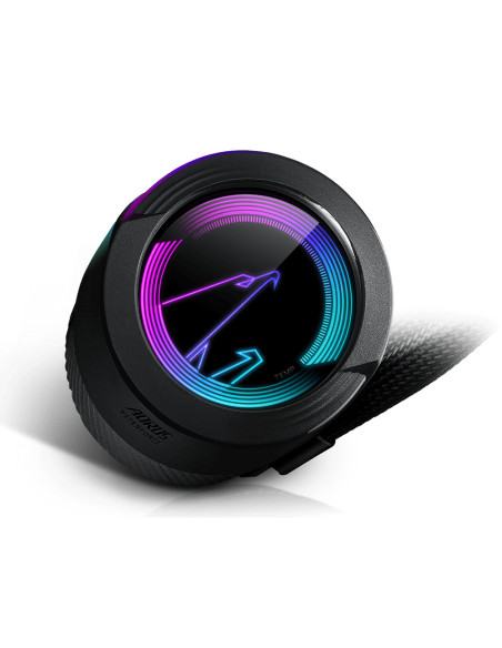 GP-AORUS WATERFORCE 240,COOLER GIGABYTE, "WATERFORCE 240", skt. universal, racire cu lichid, fan 120 mm x 2, 2150 rpm, LED ARGB,