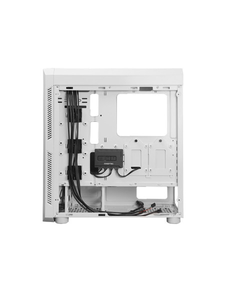 GL-03W-OP,CARCASE Chieftec, "Scorpion III" middle tower White, ATX Gaming case, T Glass, 4x RGB fan, MB sync, remote, "GL-03W-OP