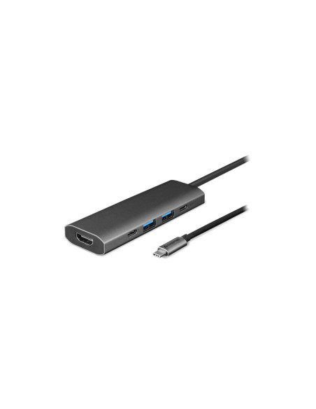 DSC-502,Docking Station Chieftec, 5 in 1 Type-C HUB, carcasa aluminiu, "DSC-502"