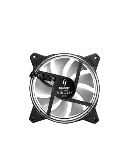 NF-1225RGB,VENTILATOR Chieftec 1 x RGB rainbow Fan/ PWM in retail packing, "NF-1225RGB"