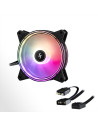 NF-1225RGB,VENTILATOR Chieftec 1 x RGB rainbow Fan/ PWM in retail packing, "NF-1225RGB"