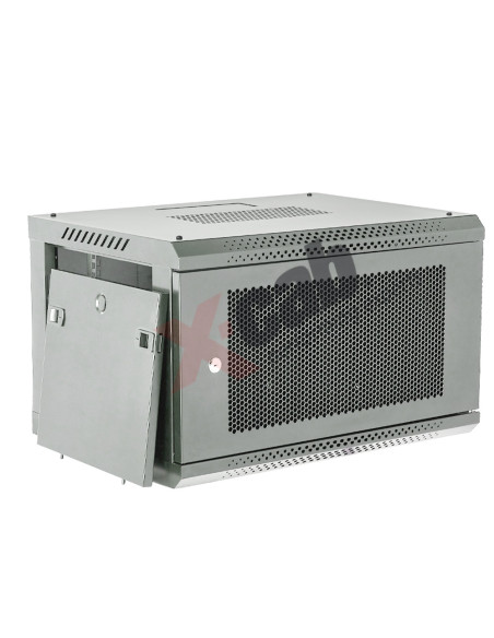 Xcab-12U60A3.7035,CABINETE Xcab metalic de perete 19", tip rack wallmount, 12U 600x600 mm, Xcab A3 Gri "Xcab-12U60A3.7035"