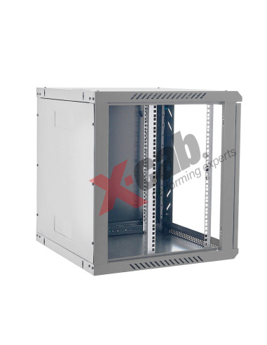 Xcab-12U60S.7035,CABINETE Xcab metalic de perete 19", tip rack wallmount, 12U 600x600 mm, Xcab S Gri "Xcab-12U60S.7035"