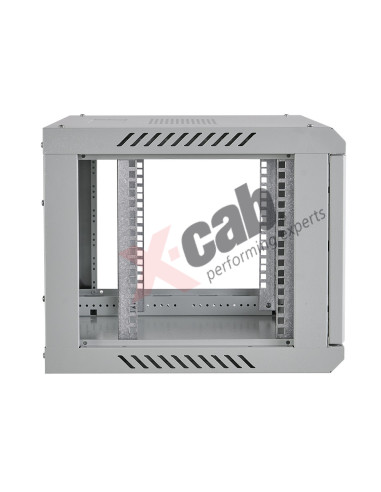 Xcab-6U45S.7035,CABINETE Xcab metalic de perete 19", tip rack wallmount, 6U 600x450 mm, Xcab Gri "Xcab-6U45S.7035"