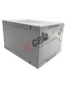 Xcab-6U45S.7035,CABINETE Xcab metalic de perete 19", tip rack wallmount, 6U 600x450 mm, Xcab Gri "Xcab-6U45S.7035"