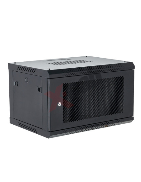 Xcab-9U80A3.9004,CABINETE Xcab metalic de perete 19", tip rack wallmount, 9U 600x800 mm, Xcab A3 Negru "Xcab-9U80A3.9004"