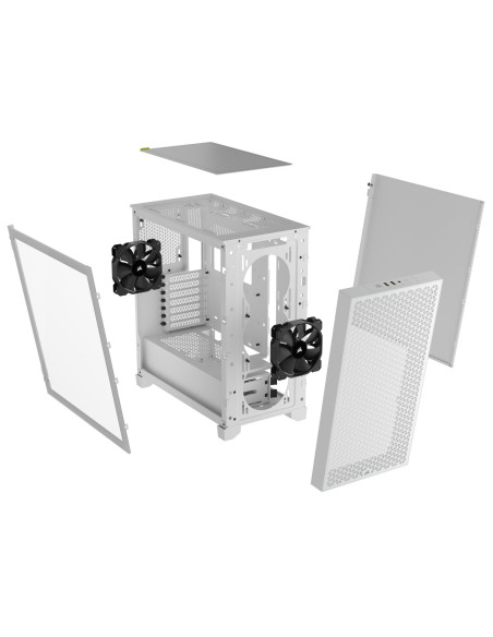 CC-9011252-WW,CARCASE Corsair CR 3000D AIRFLOW Mid-Tower WHITE "CC-9011252-WW" (timbru verde 0.24 lei)