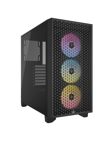 CC-9011255-WW,CARCASE Corsair CR 3000D RGB ATX BK "CC-9011255-WW" (timbru verde 0.24 lei)