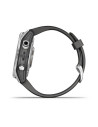 010-02539-01,SmartWatch Garmin Fenix 7S Standard Edition, 1.3inch, Curea silicon, Silver-Graphite