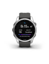 010-02539-01,SmartWatch Garmin Fenix 7S Standard Edition, 1.3inch, Curea silicon, Silver-Graphite