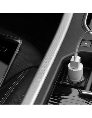 BFQ04RM,Incarcator auto Xiaomi Roidmi 3S, USB, incarcare rapida, Bluetooth 4.2, Negru, BFQ04RM