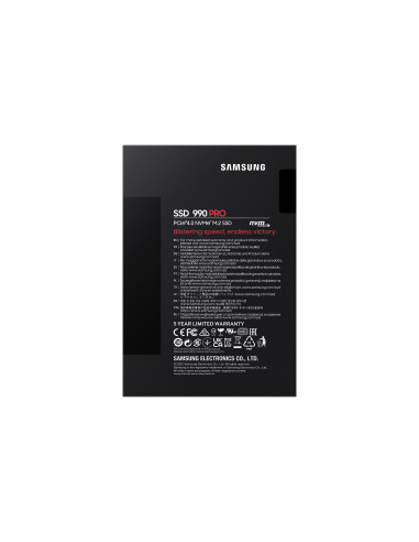 MZ-V9P4T0BW,SSD Samsung 4TB 990 PRO PCIe M.2 NVMe "MZ-V9P4T0BW"