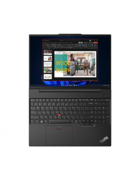 21JN0005RI,Laptop Lenovo ThinkPad E16 Gen 1, Intel Core i5-1335U, 16inch, RAM 8GB, SSD 512GB, Intel Iris Xe Graphics, No OS, Gra