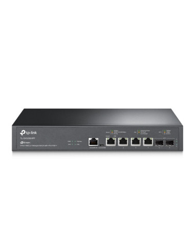TL-SX3206HPP,Switch TP-Link TL-SX3206HPP, 6 porturi, PoE