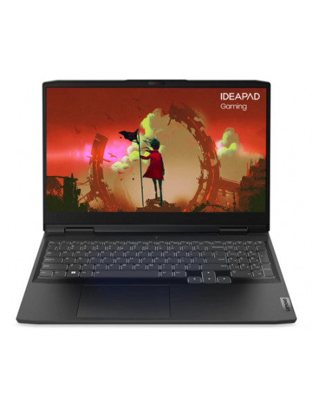 82SB00HYRM,Laptop Lenovo IdeaPad Gaming 3 15ARH7, AMD Ryzen 5 6600H, 15.6inch, RAM 8GB, SSD 512GB, Onyx Grey