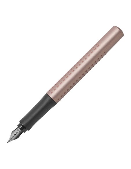 FC140967,Stilou grip 2011 Faber-Castell, Penita M, Rose cupru