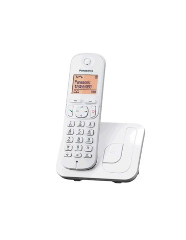 KX-TGC210FXW,Telefon DECT Panasonic KX-TGC210FXW, Alb
