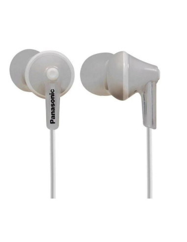 RP-HJE125E-W,Casti Audio In Ear Panasonic RP-HJE125E-W, Cu fir, Alb