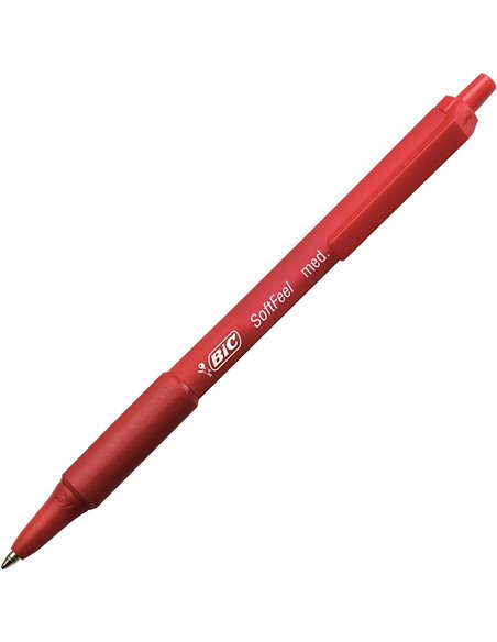 Pix BIC Soft Feel Clic Grip, Rosu