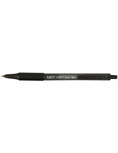 Pix BIC Soft Feel Clic Grip, Negru