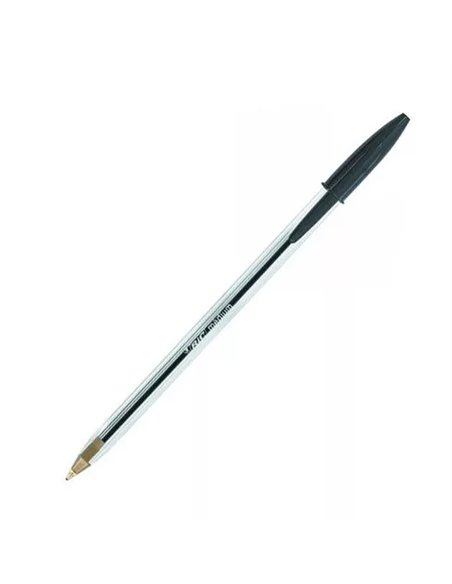 Pix Bic Cristal Original Medium - 1mm - Negru Pix Bic Cristal Original Medium - 1mm - Negru