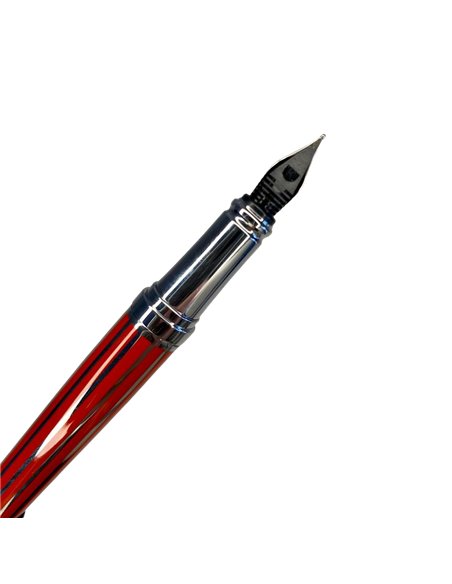 ST115R,Stilou DACO metalic st115r, Penita F, Rosu