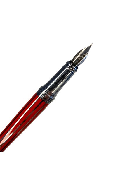 ST115R,Stilou DACO metalic st115r, Penita F, Rosu