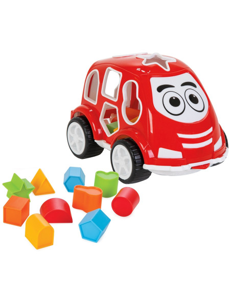 PL-03-187-RE,Jucarie cu sortator Pilsan Car red
