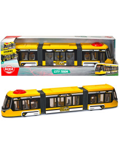 S203747016GK1,Tramvai Dickie Toys Siemens City Tram 41,5 cm galben 2