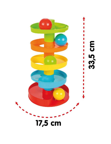 PL-03-566,Jucarie Pilsan Spin & Slide Ball Track Game
