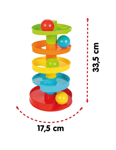 PL-03-566,Jucarie Pilsan Spin & Slide Ball Track Game