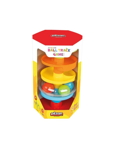 PL-03-566,Jucarie Pilsan Spin & Slide Ball Track Game