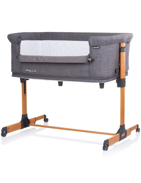KOSMM0231GT,Patut Co-Sleeper si Tarc Chipolino Mommy 'n Me graphite wood
