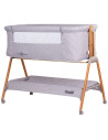 KOSSD0231GY,Patut Co-Sleeper Chipolino Sweet Dreams grey wood