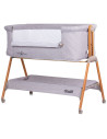 KOSSD0231GY,Patut Co-Sleeper Chipolino Sweet Dreams grey wood