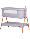 KOSSD0231GY,Patut Co-Sleeper Chipolino Sweet Dreams grey wood