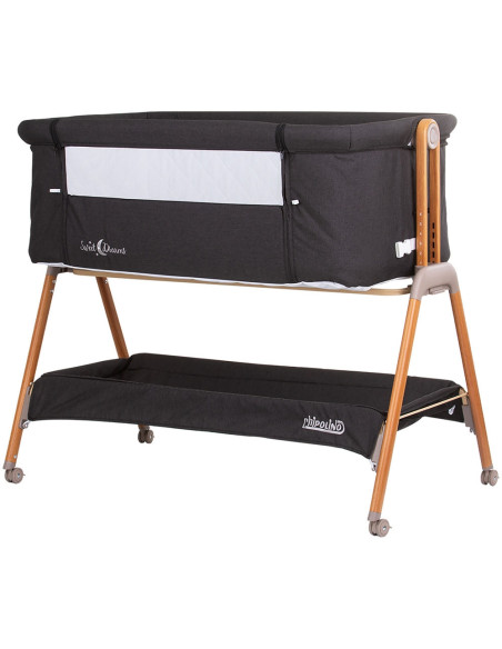 KOSSD0232GT,Patut Co-Sleeper Chipolino Sweet Dreams graphite wood