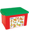PL-03-580-RE,Set constructie Pilsan Master Blocks 168 piese rosu
