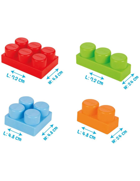 PL-03-580-RE,Set constructie Pilsan Master Blocks 168 piese rosu